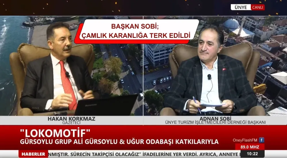 BAŞKAN SOBİ; ÇAMLIK KARANLIĞA TERK EDİLDİ