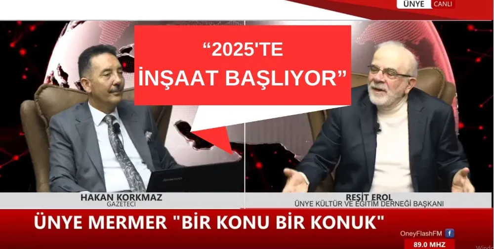 BAŞKAN EROL “NİSAN VEYA MAYIS GİBİ İNŞAATA BAŞLAYACAĞIZ” 