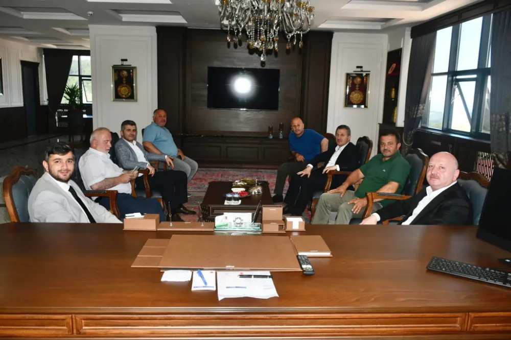 Çaybaşı Belediye Başkanı Mesut Karayiğit, Tebrik Ziyaretlerini Kabul Etmeye Devam Ediyor
