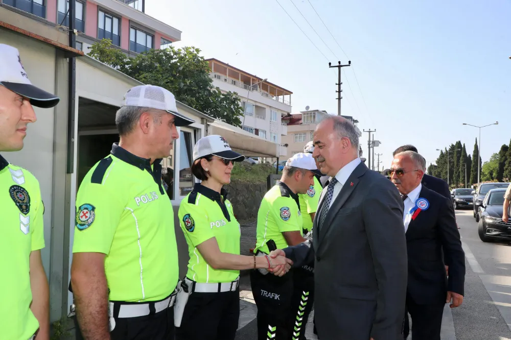 Vali Erol, Kurban Bayramı Arifesinde Ziyaretlerde Bulundu