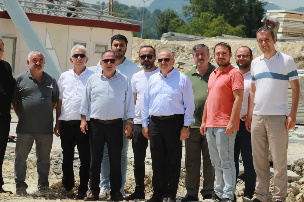 ÜNYE- AKKUŞ-NİKSAR KARAYOLUN’DA ÇALIŞMALAR DEVAM EDİYOR
