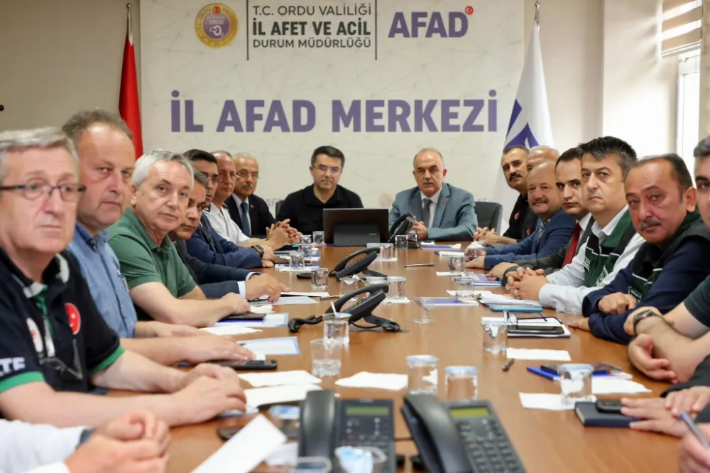 AFAD Başkanı Memiş Ordu’da