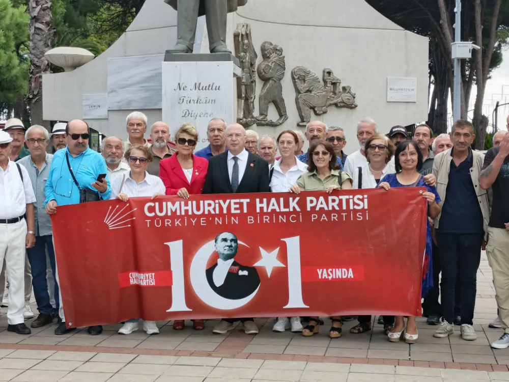 CHP, 101. YILI ÜNYE ATATÜRK ANITI