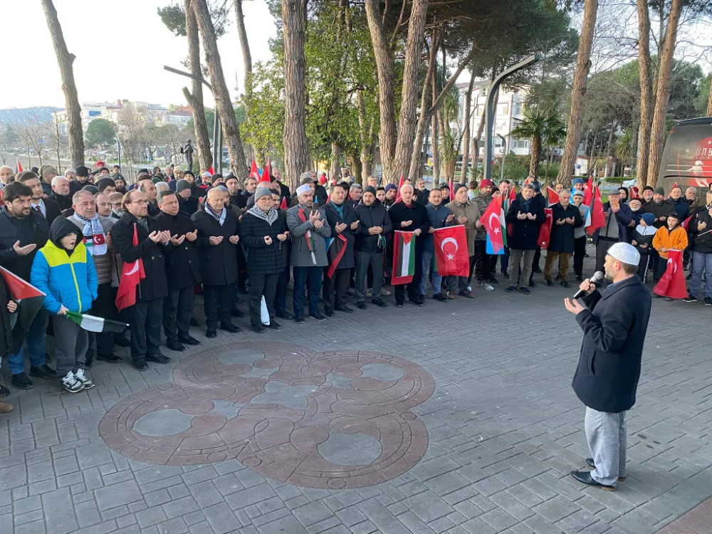 Ünye Halkı Gazze İçin Tek Yürek Oldu.