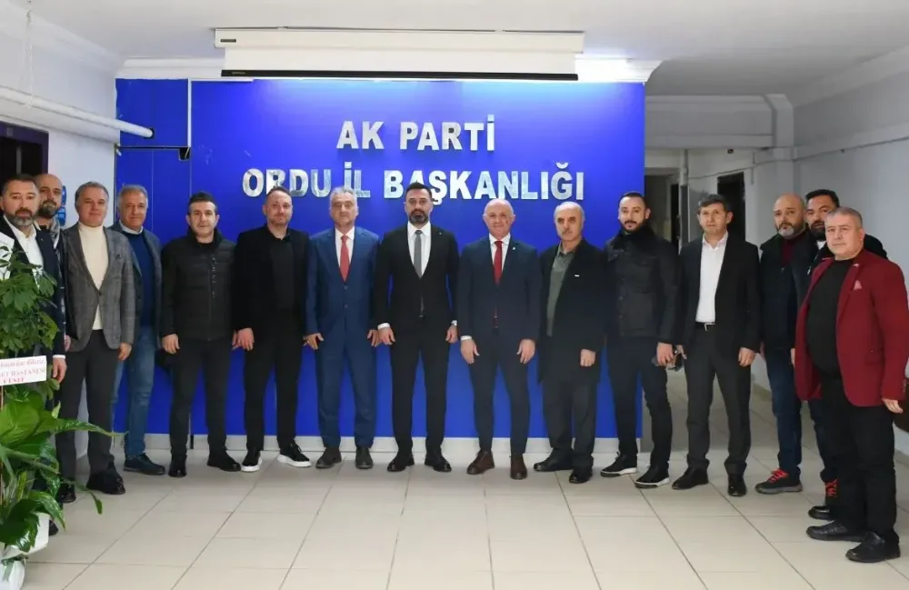 ASKF Ordu Şubesi’nden AK Parti İl Başkanı Altaş’a Ziyaret