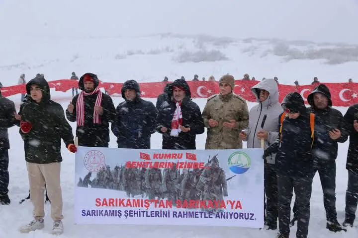 Sarıkamış Şehitleri 110. Yıldönümünde Anıldı