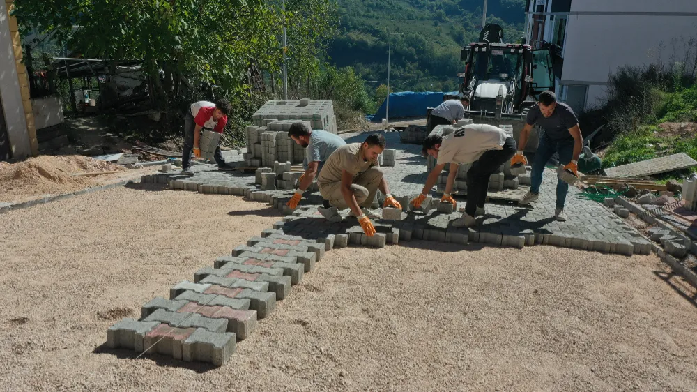 AYBASTI İLÇE MERKEZİ MODERNLEŞİYOR 