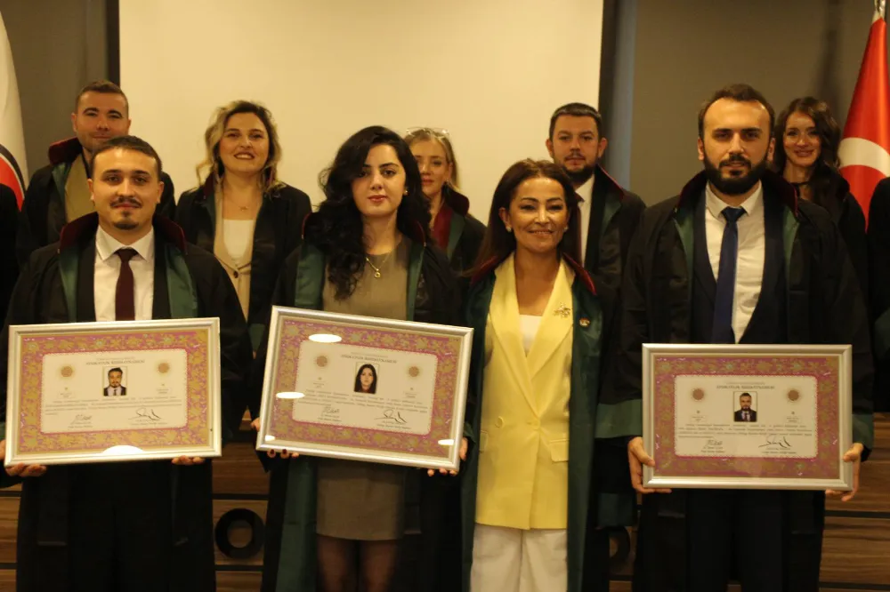 Ordu Barosu’nda Yemin ve Ruhsat Töreni