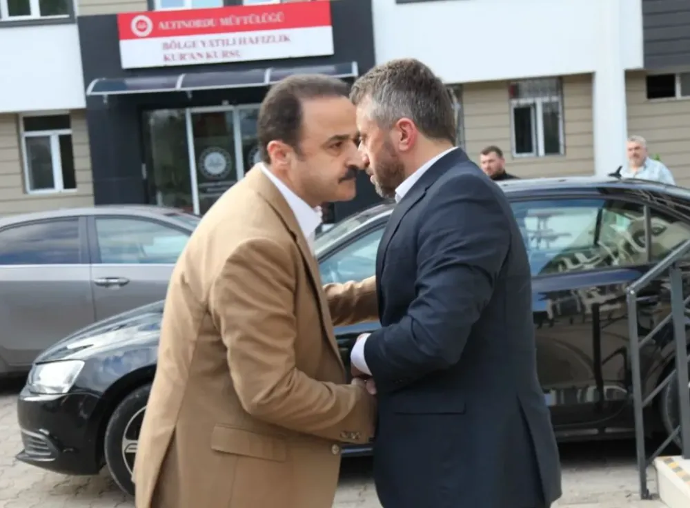 Şanlıtürk’ten Müftü Ali Çakmak’a Hayırlı Olsun Ziyareti