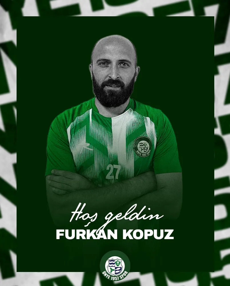ÜNYE 1957 SPOR, FURKAN KOPUZ’U RENKLERİNE BAĞLADI