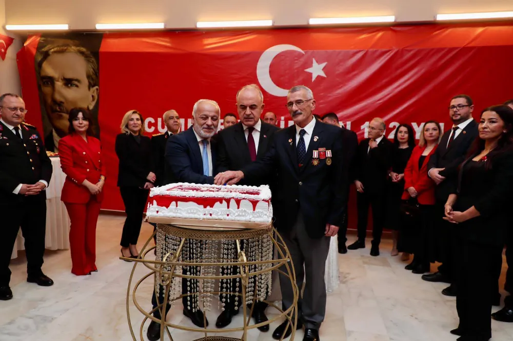 Cumhuriyet Resepsiyonu Yapıldı