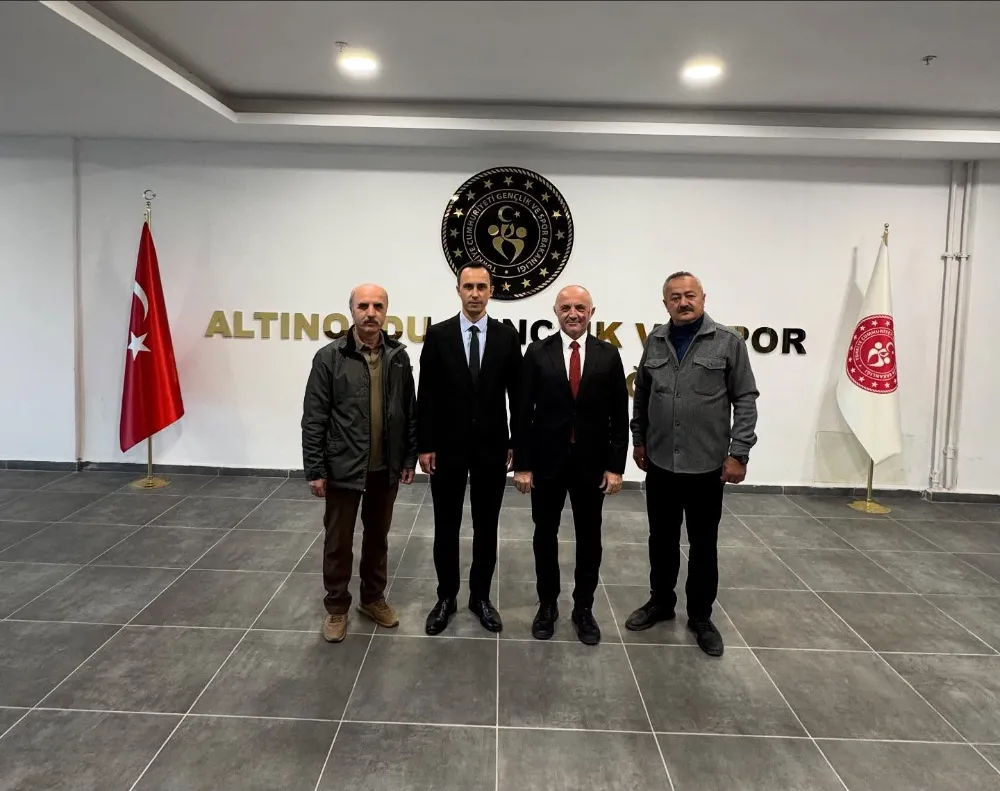 BAŞKAN KIR’DAN MÜDÜR KAHVECİ’YE ZİYARET