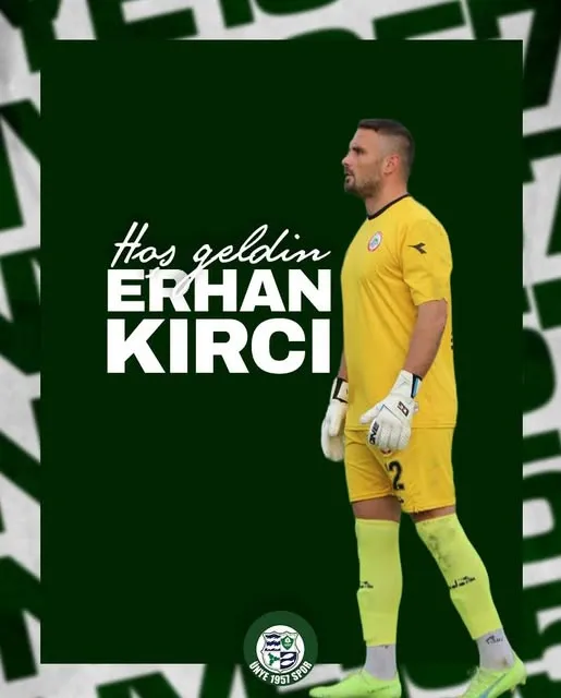 Ünye 1957 Spor, Kaleci Erhan Kırcı’yı Kadrosuna Kattı