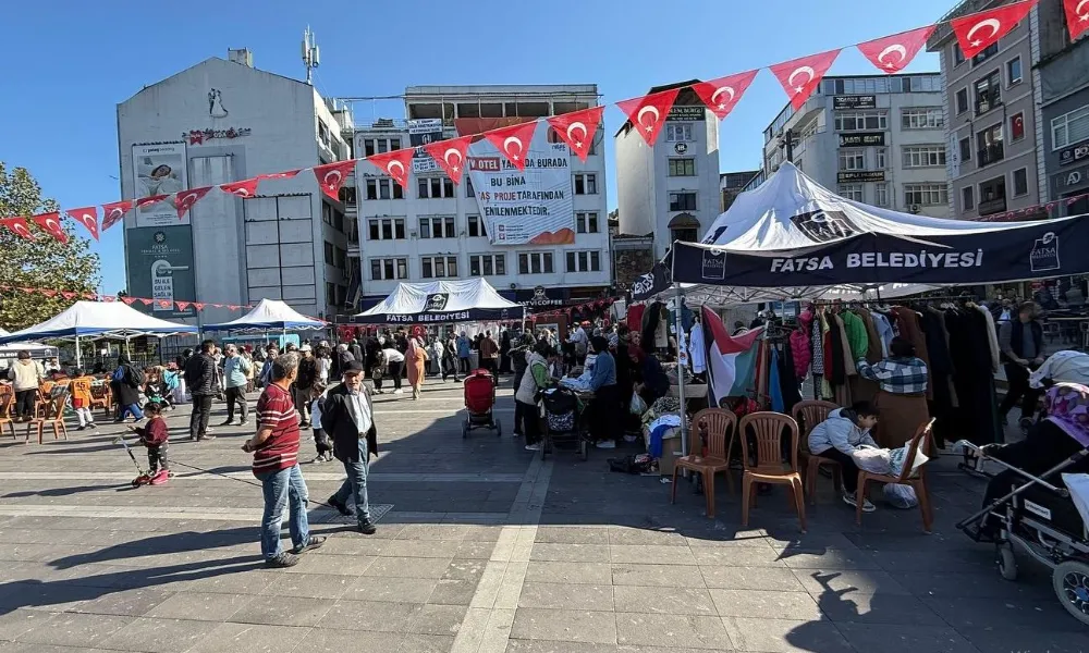 Fatsa’dan Gazze’ye Dayanışma