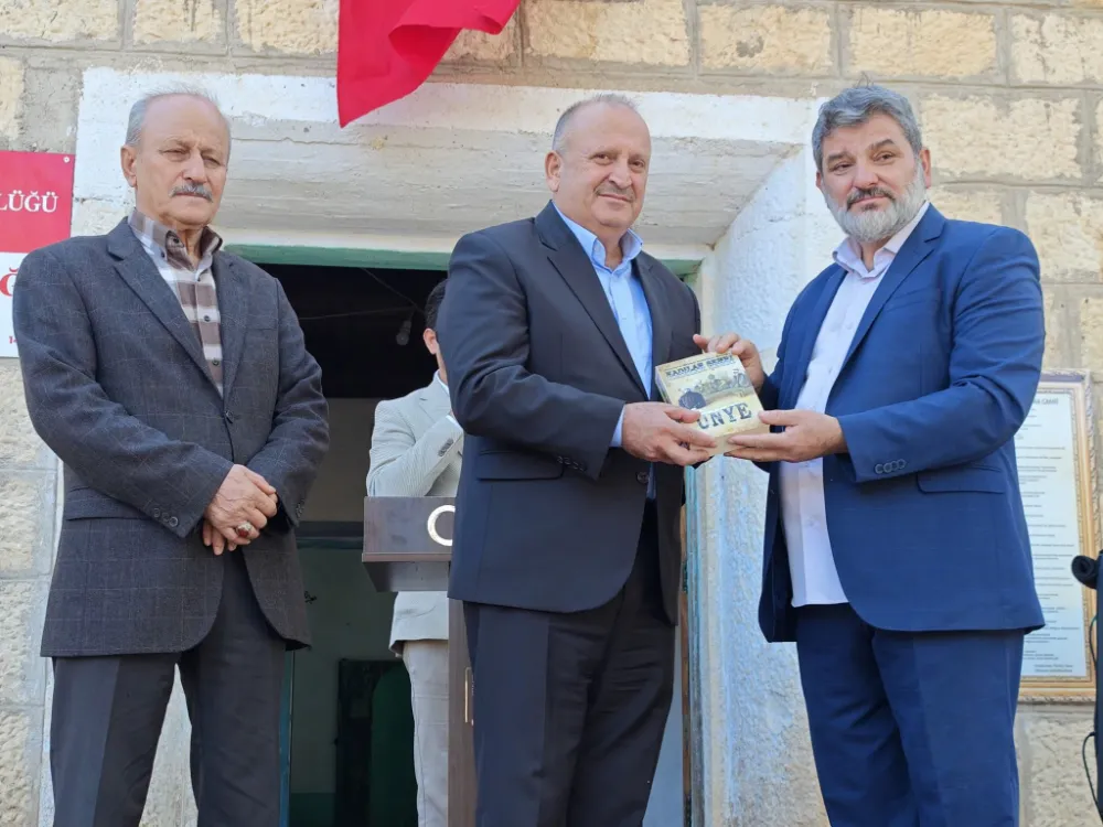 HALİMAĞA CAMİİ İBADETE AÇILDI...