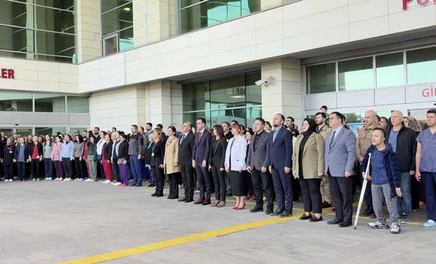 Ünye Devlet Hastanesi’nde Atatürk Saygıyla Anıldı