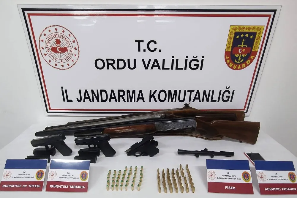 ORDU’DA KAÇAKÇILIK OPERASYONLARI: 21 ŞÜPHELİYE ADLİ İŞLEM