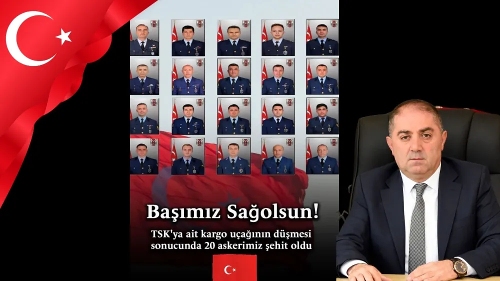 BAŞKAN ALPARSLAN: “AZİZ MİLLETİMİZİN BAŞI SAĞOLSUN”