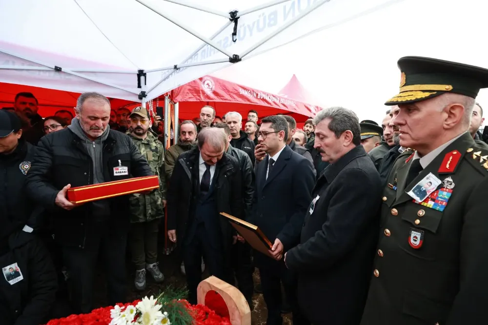 ASTSUBAY ÜSTÇAVUŞ EMRE ALTIOK, SON YOLCULUĞUNA UĞURLANDI.       