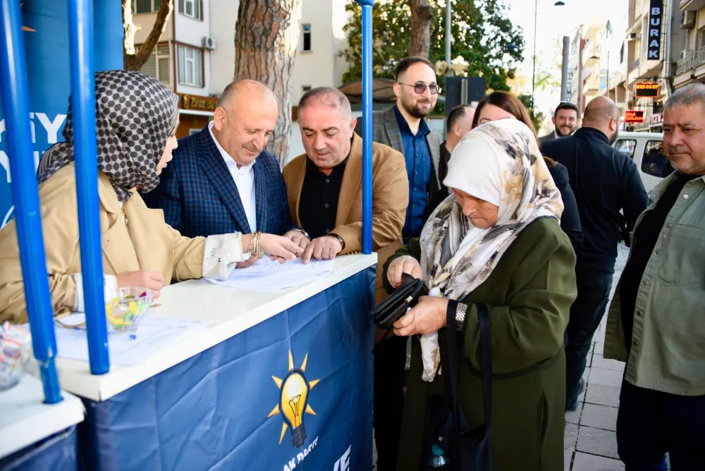 AK Parti Ünye’de Üye Kayıtları Devam Ediyor