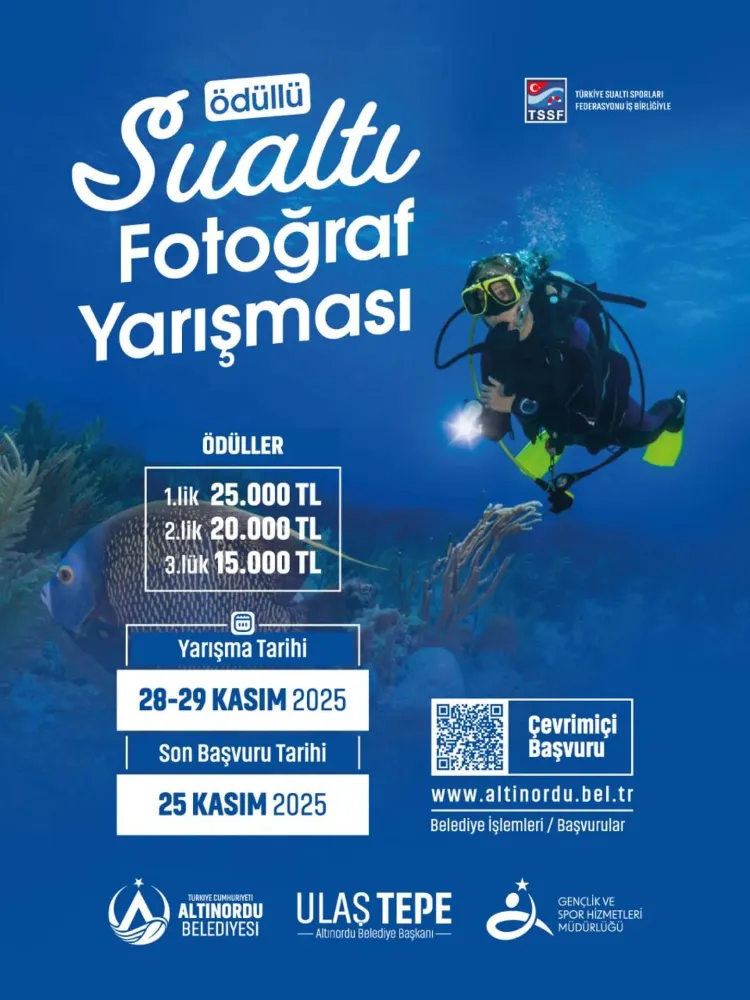 Su Altı Fotoğraf Yarışması Başlıyor