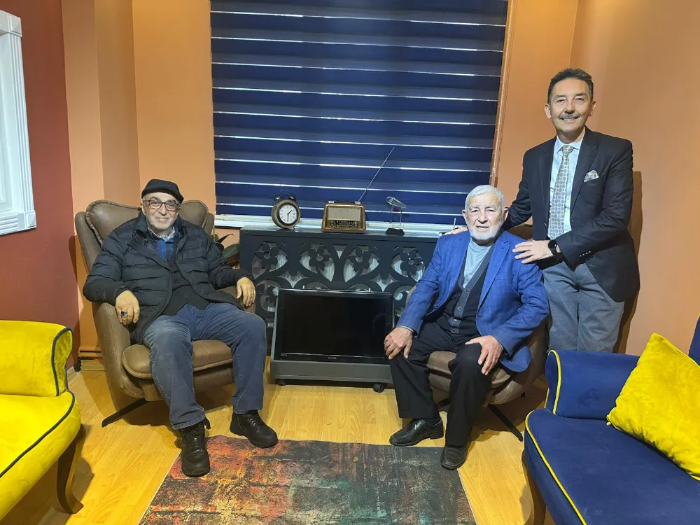 ÜNYE’NİN ÇINARI HACI HİCABİ YILDIRAN RADYOMUZU ZİYARET ETTİ