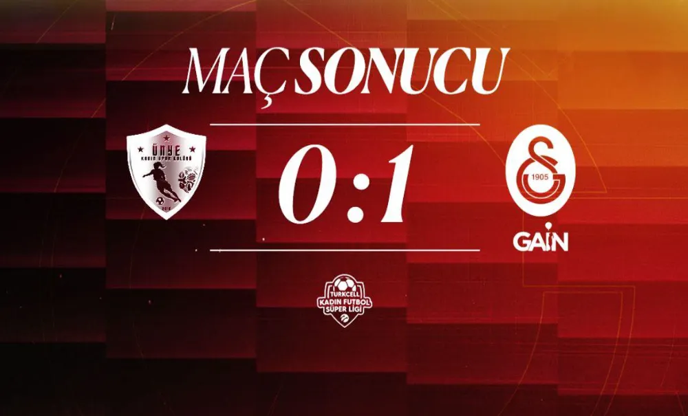ÜNYE, GALATASARAY’A EVİNDE MAĞLUP
