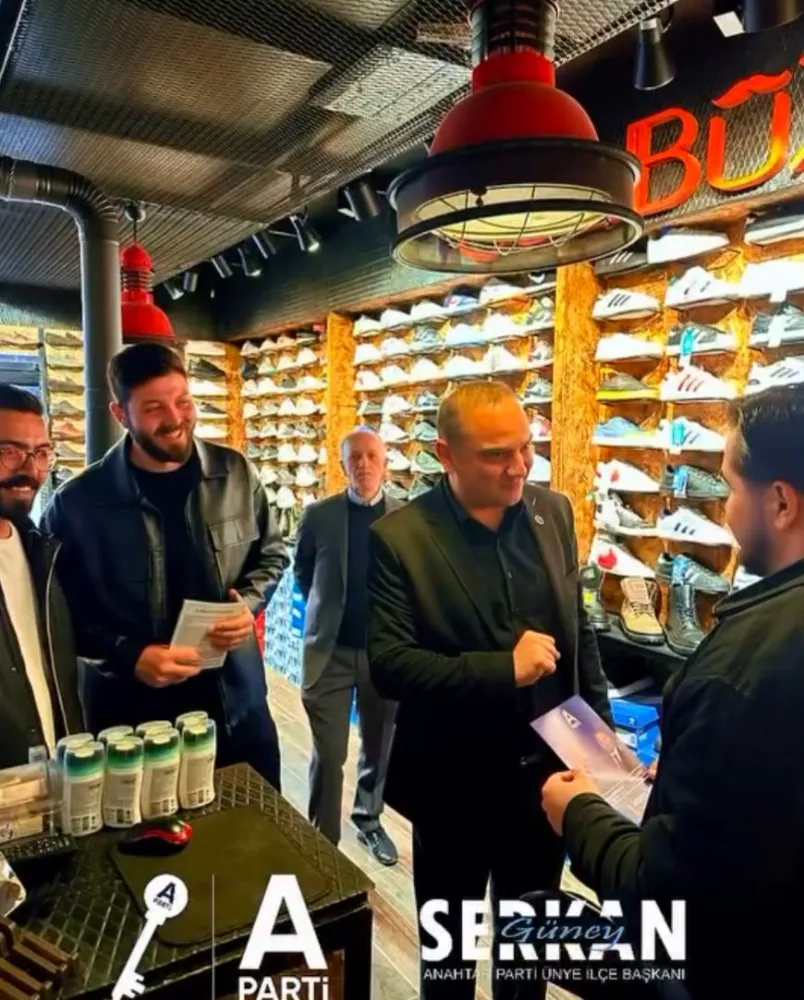 ANAHTAR PARTİ ÜNYE’DEN KAPALI ÇARŞI ESNAFINA ZİYARET