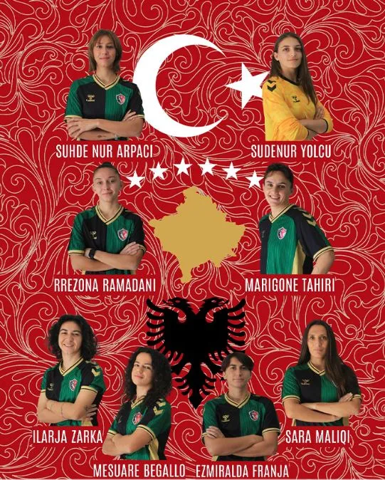 Ünye Kadın Spor’dan Sekiz Oyuncuya Millî Davet