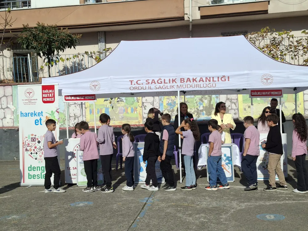 Ünye’de “Sağlıklı Çocuk, Sağlıklı Gelecek” Projesi Başladı