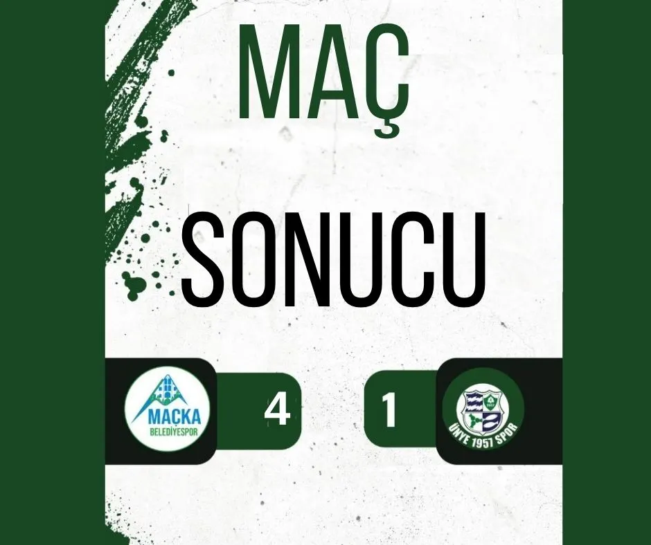 ÜNYE 1957 SPOR, DEPLASMANDA MAÇKA’YA MAĞLUP!