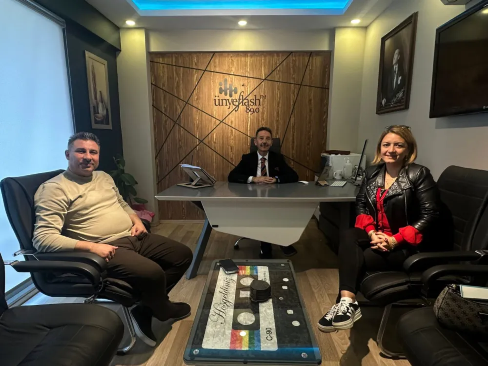 Ünye Gündem Haber’den Oney Flash FM’e Ziyaret...