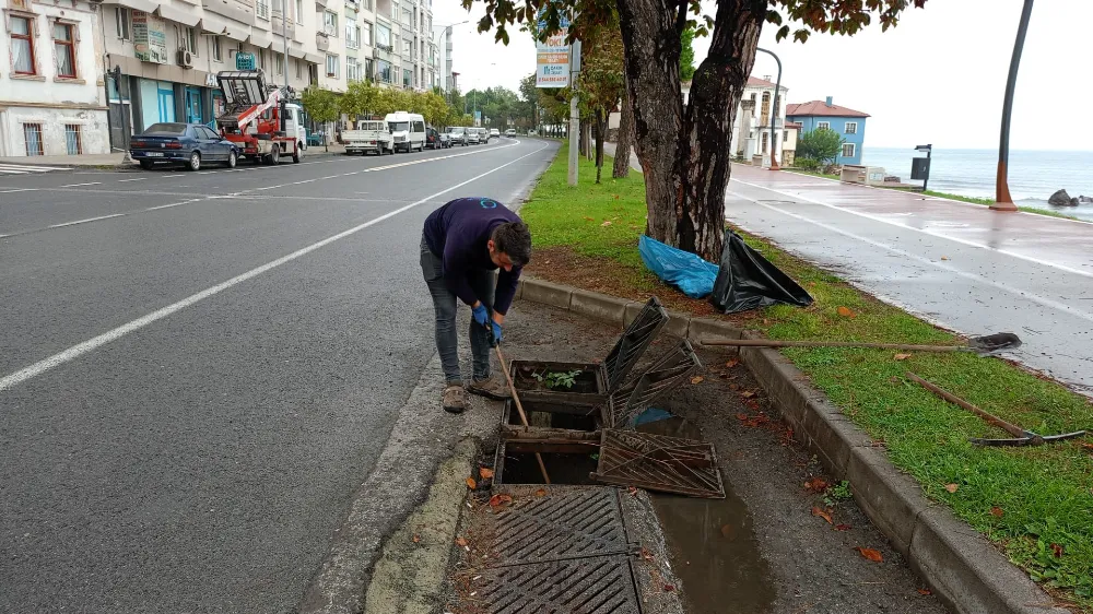 ÜNYE’DE MAZGALLAR TEMİZLENİYOR
