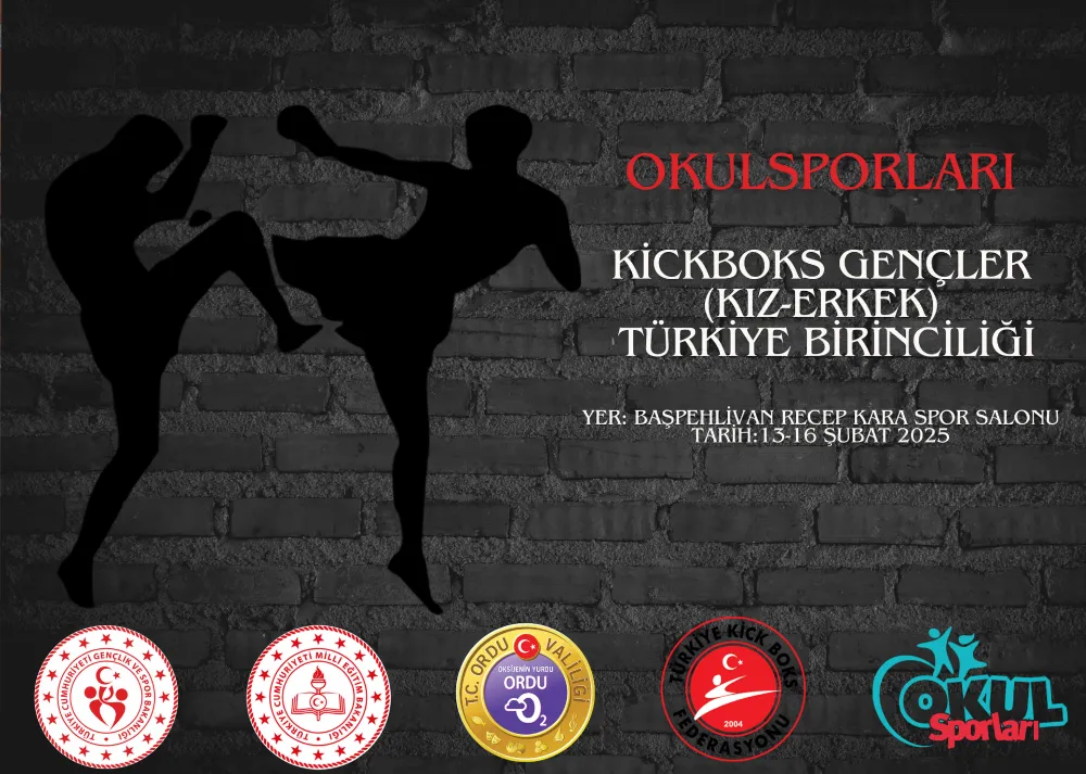 Ordu, Kick Boks Türkiye Birinciliği’ne Ev Sahipliği Yapacak