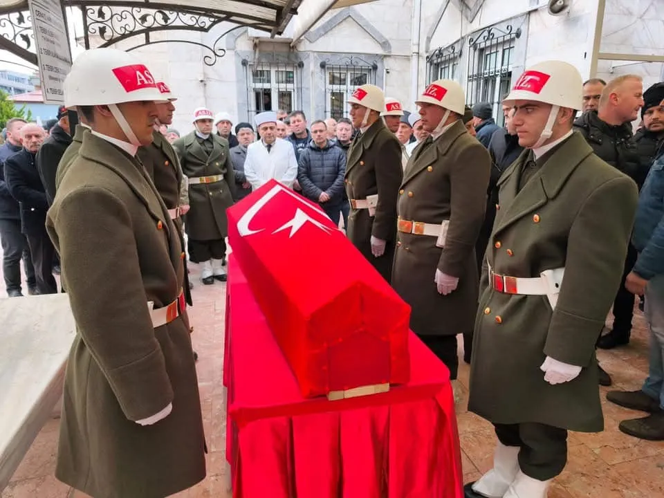 Kıbrıs Gazisi Ahmet Balcıoğlu Son Yolculuğuna Uğurlandı