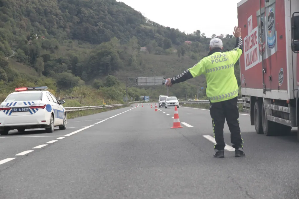 ORDU’DA BİR HAFTADA 28 YARALAMALI, 1 ÖLÜMLÜ TRAFİK KAZASI