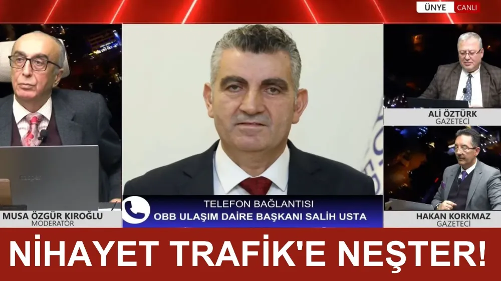 Ünye’de Dolmuş Hatları ve Trafik Düzenine Neşter...