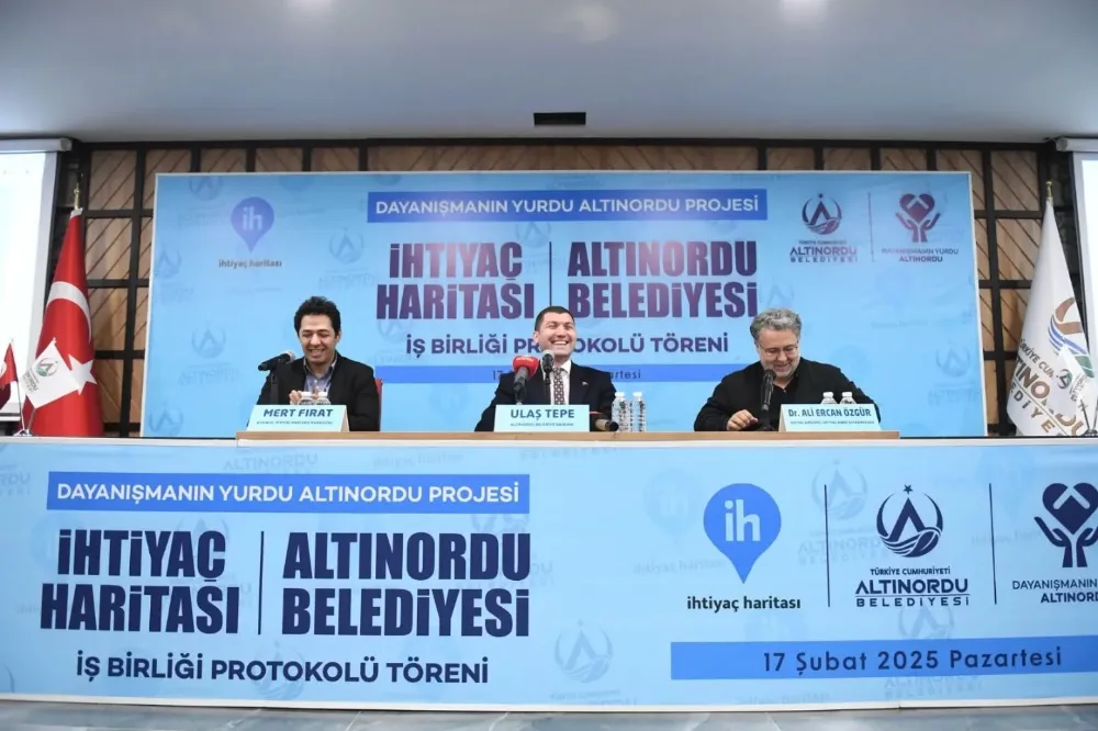 DAYANIŞMANIN YURDU ALTINORDU PROJESİ HAYATA GEÇTİ
