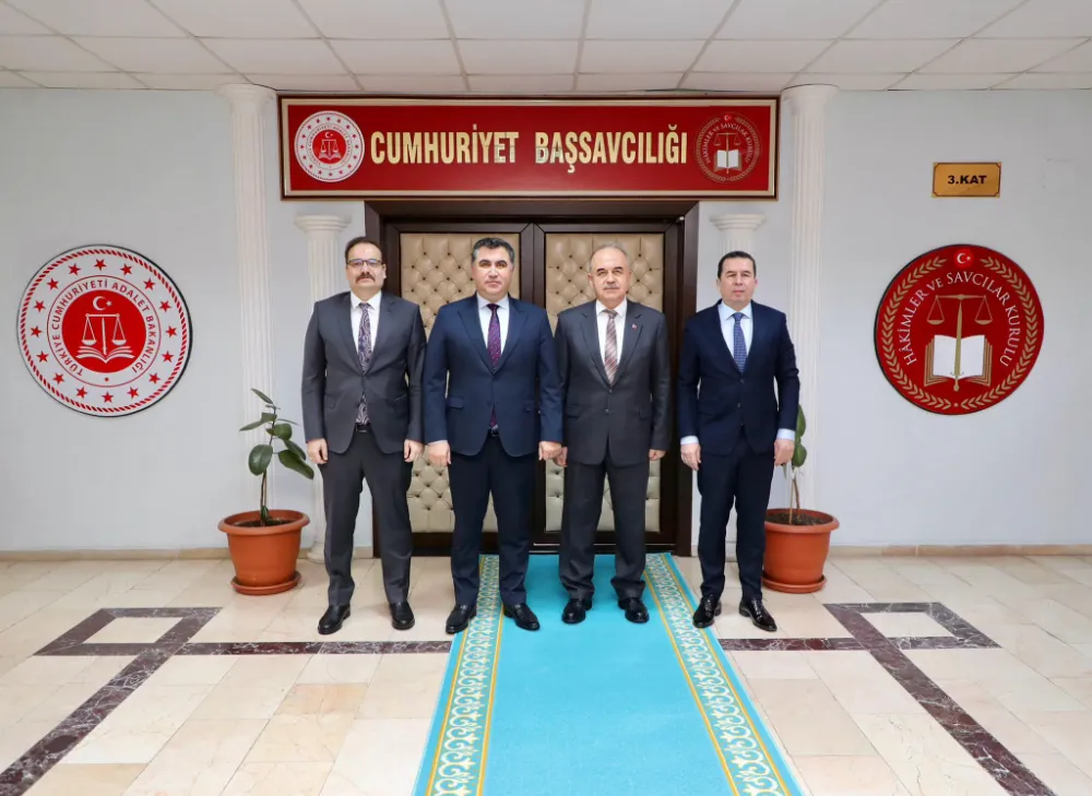 VALİ EROL’DAN BAŞSAVCI ORMANCI VE KOMİSYON BAŞKANI ALPEREN’E ZİYARET