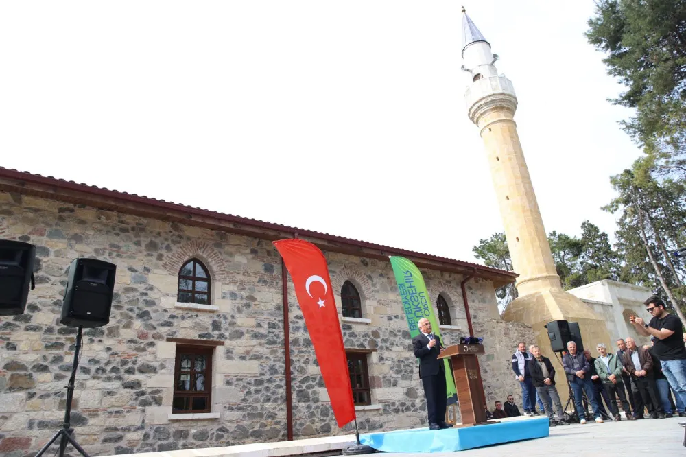  600 YILLIK TARİHİ ESKİPAZAR CAMİİ İBADETE AÇILDI