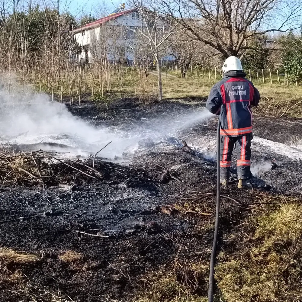 ORDU’DA BAHÇE VE ANIZ YANGINLARI ARTTI