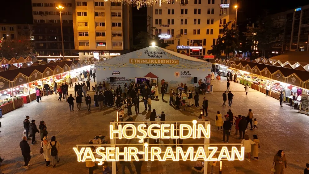 Samsun Büyükşehir’in “Ramazan Sokakları”na yoğun ilgi