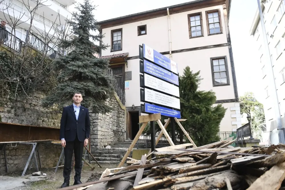 TARİHİ ALTINEL KONAĞI RESTORE EDİLİYOR