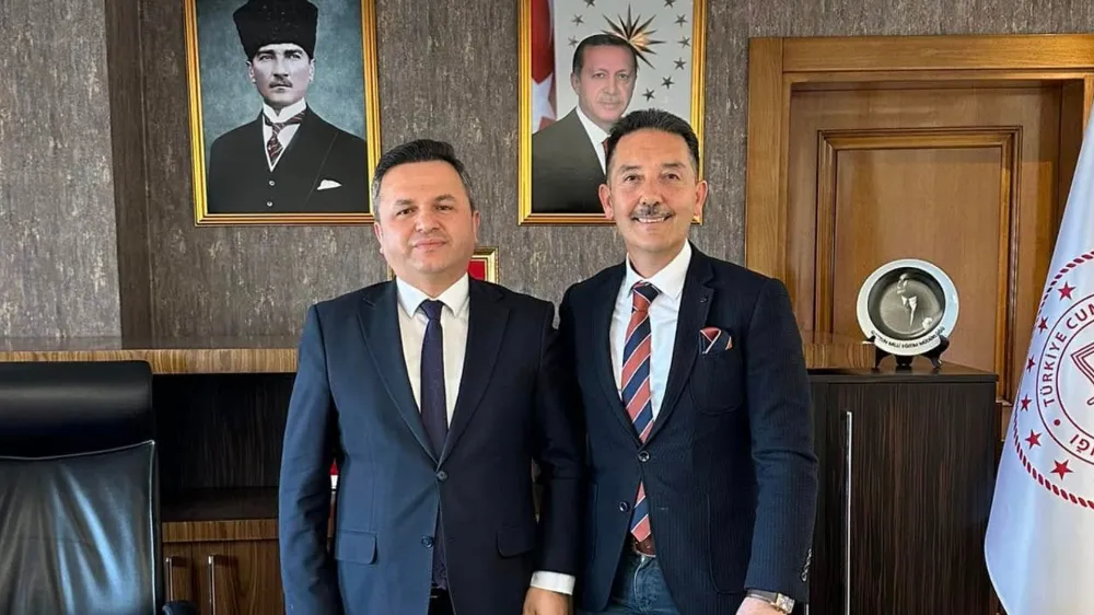 KORKMAZ’DAN GİRESUN İL MİLLİ EĞİTİM MÜDÜRÜ TOKGÖZ’E ZİYARET