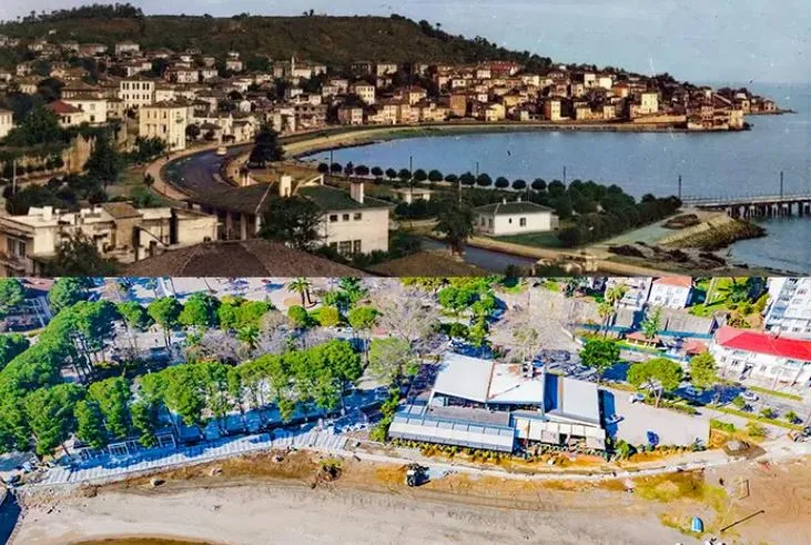 Ünye’de 100 yıllık sahil yolu yeniden hizmete açılıyor