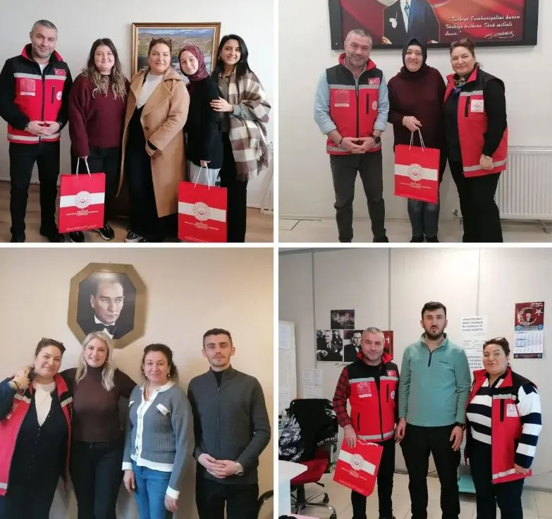 Şehit Yakınları ve Gazileri Ziyaret Edildi