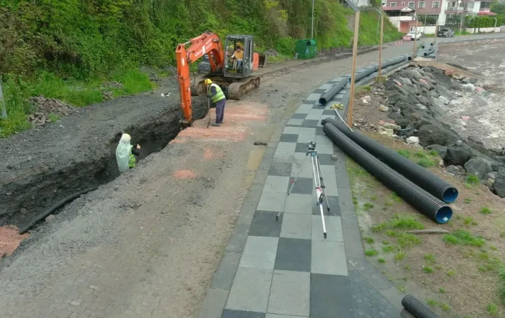 Fatsa’da Yalıköy Mahallesine Yeni Kanalizasyon Hattı