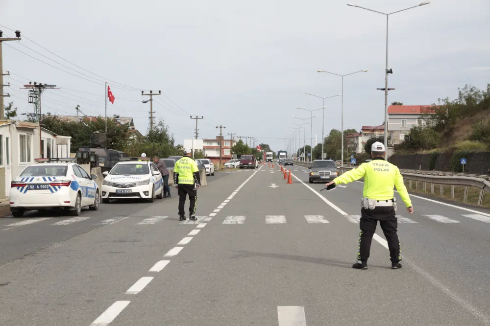 ORDU’DA BİR HAFTADA 53 TRAFİK KAZASI: 67 YARALI
