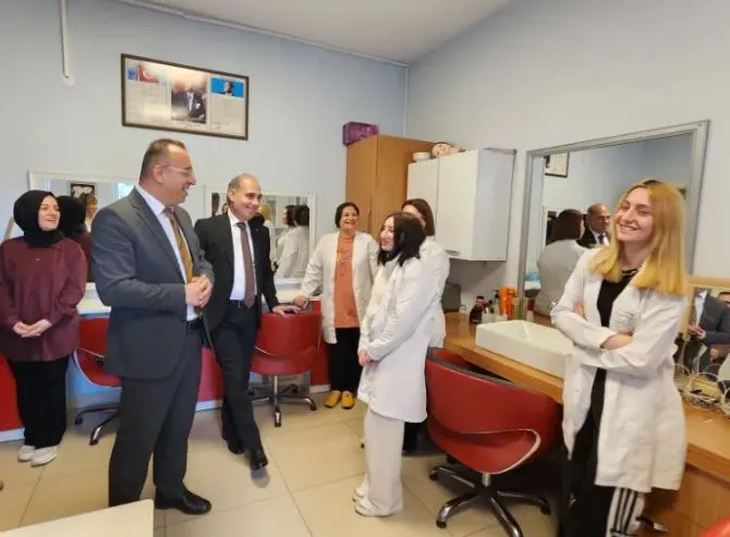 Müdür Alan’dan ORMEK kurslarına ziyaret…