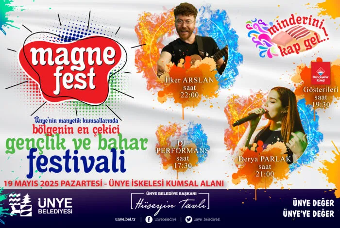 4’NCÜ GELENEKSEL MAGNEFEST GENÇLİK VE BAHAR FESTİVALİ BAŞLIYOR
